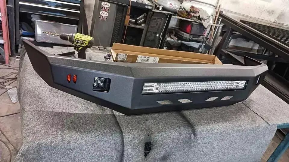 Toyota Tacoma front bumper replacement for OEM and off-road applications