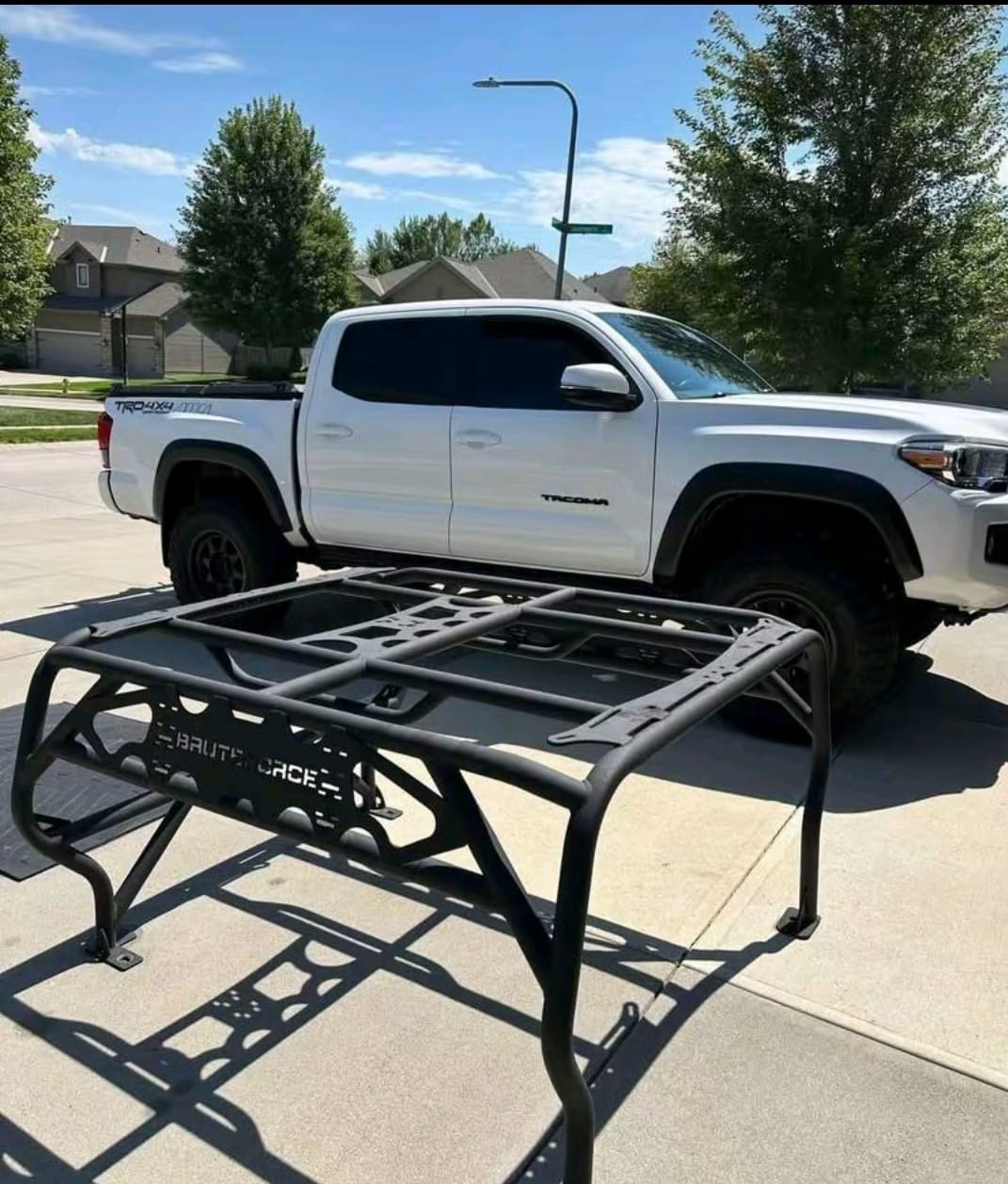 Toyota Tacoma bed rack mounted over pickup truck bed, Toyota Tacoma adjustable bed rack for cargo and outdoor gear, Toyota Tacoma mid-height truck bed rack with crossbars, Toyota Tacoma full-height bed rack for overlanding equipment, Toyota Tacoma heavy-duty steel bed rack with cargo platform, Toyota Tacoma aluminum bed rack for camping and cargo, Toyota Tacoma overland bed rack with rooftop tent setup, Toyota Tacoma MOLLE panel bed rack for off-road gear, Toyota Tacoma chase rack with crossbars and rear cargo support, Toyota Tacoma platform bed rack for camping equipment, Toyota Tacoma truck bed rack with side panels and mounting points, Toyota Tacoma universal bed rack for bikes, kayaks and cargo, Toyota Tacoma premium adjustable truck bed rack system, Toyota Tacoma off-road bed rack with recovery gear, Toyota Tacoma bed rack system for outdoor adventure and camping,