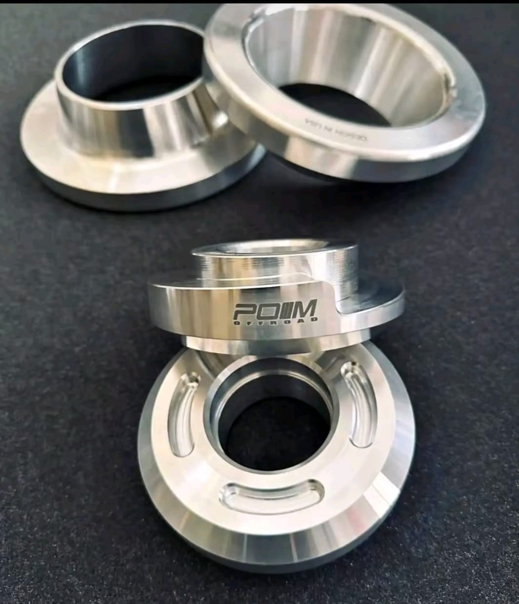 Toyota Tacoma leveling kit with front suspension spacers and adjustable struts
