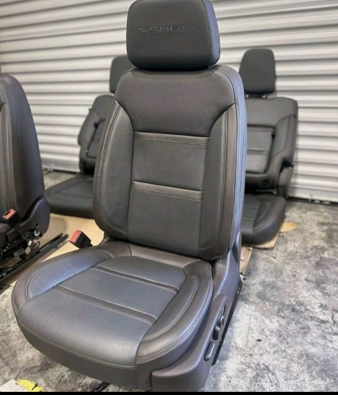 GMC Sierra 1500 replacement front driver seat, GMC Sierra 1500 replacement passenger seat, GMC Sierra leather front seats, GMC Sierra cloth replacement seats, GMC Sierra 60/40 rear bench seat, GMC Sierra heated and ventilated front seat, GMC Sierra power driver seat replacement, GMC Sierra rear pickup truck seat replacement,